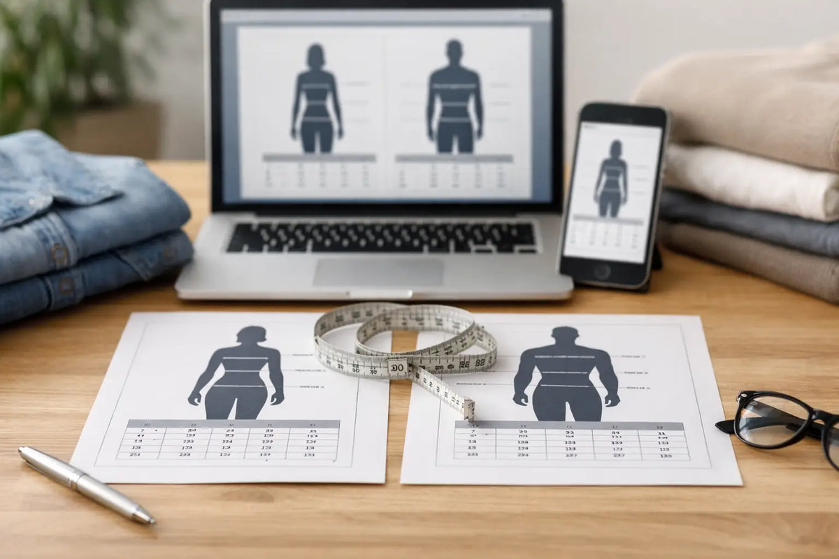 How to Compare Clothing Size Charts Fast