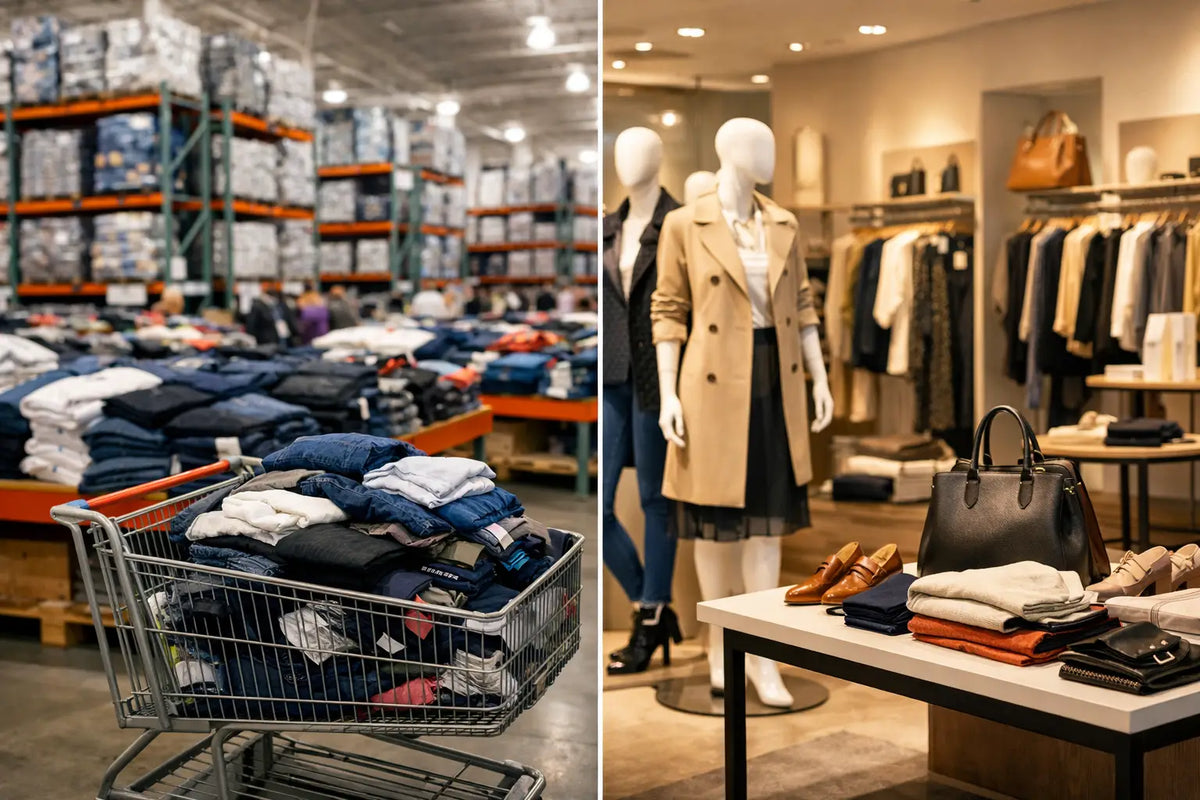Warehouse Fashion vs Retail Pricing Explained