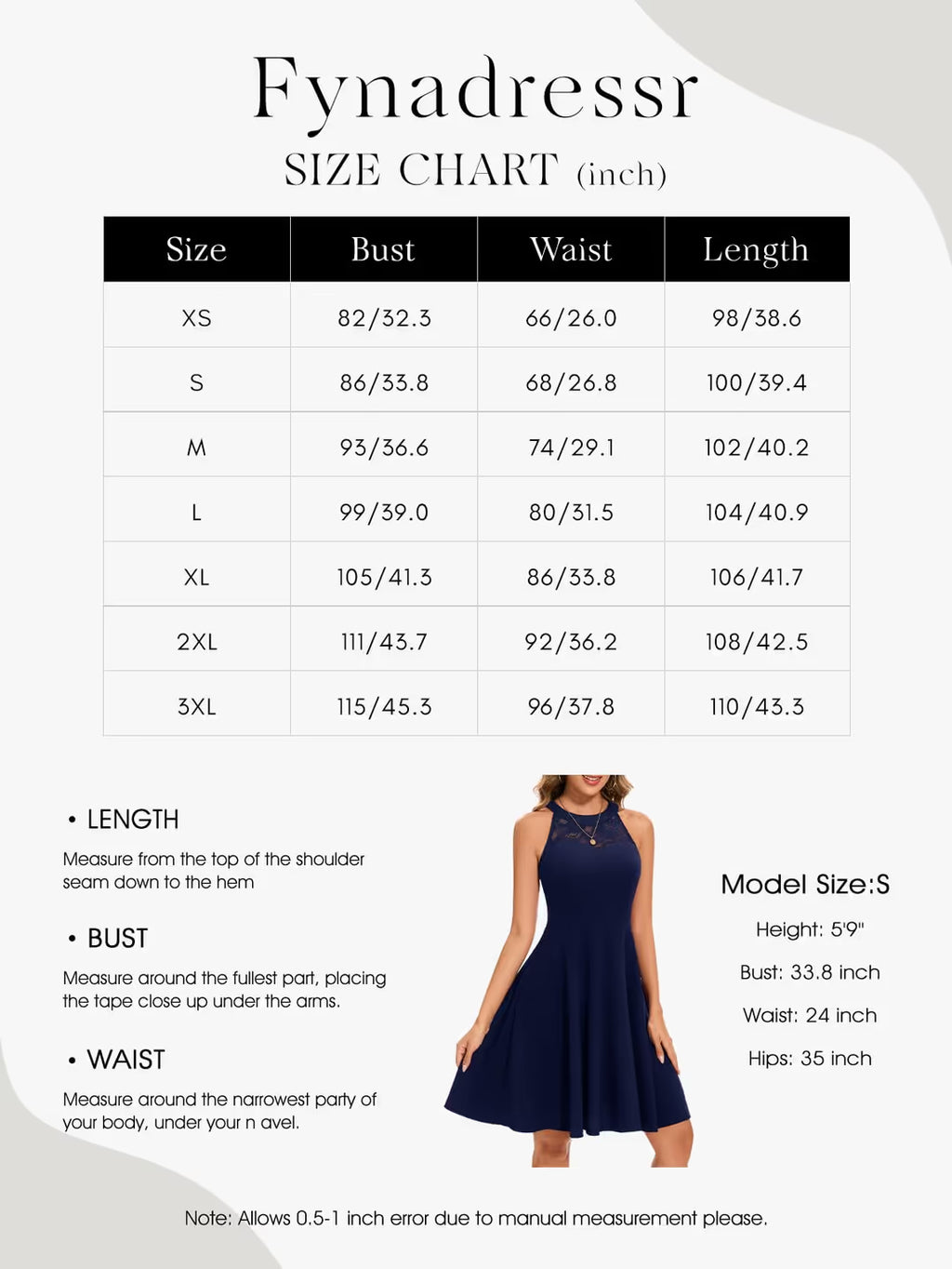 Cocktail Prom Halter Midi Dress Women's Size 2XL Navy Blue High Waist Sleeveless