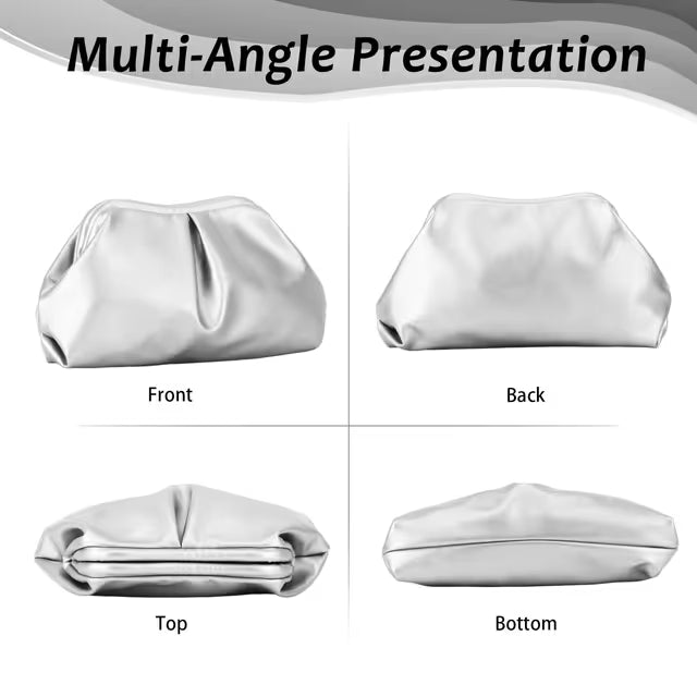 Dumpling Clutch Bag for Women